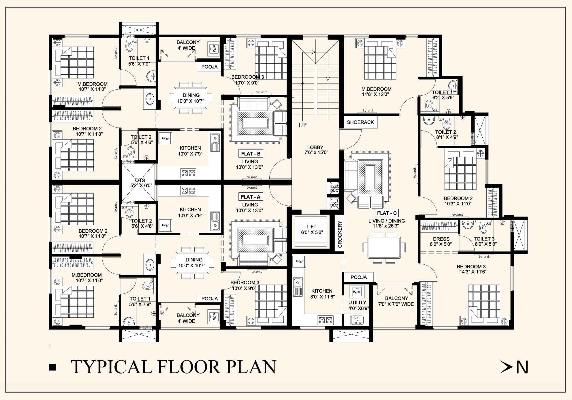 Typical Floor Plan