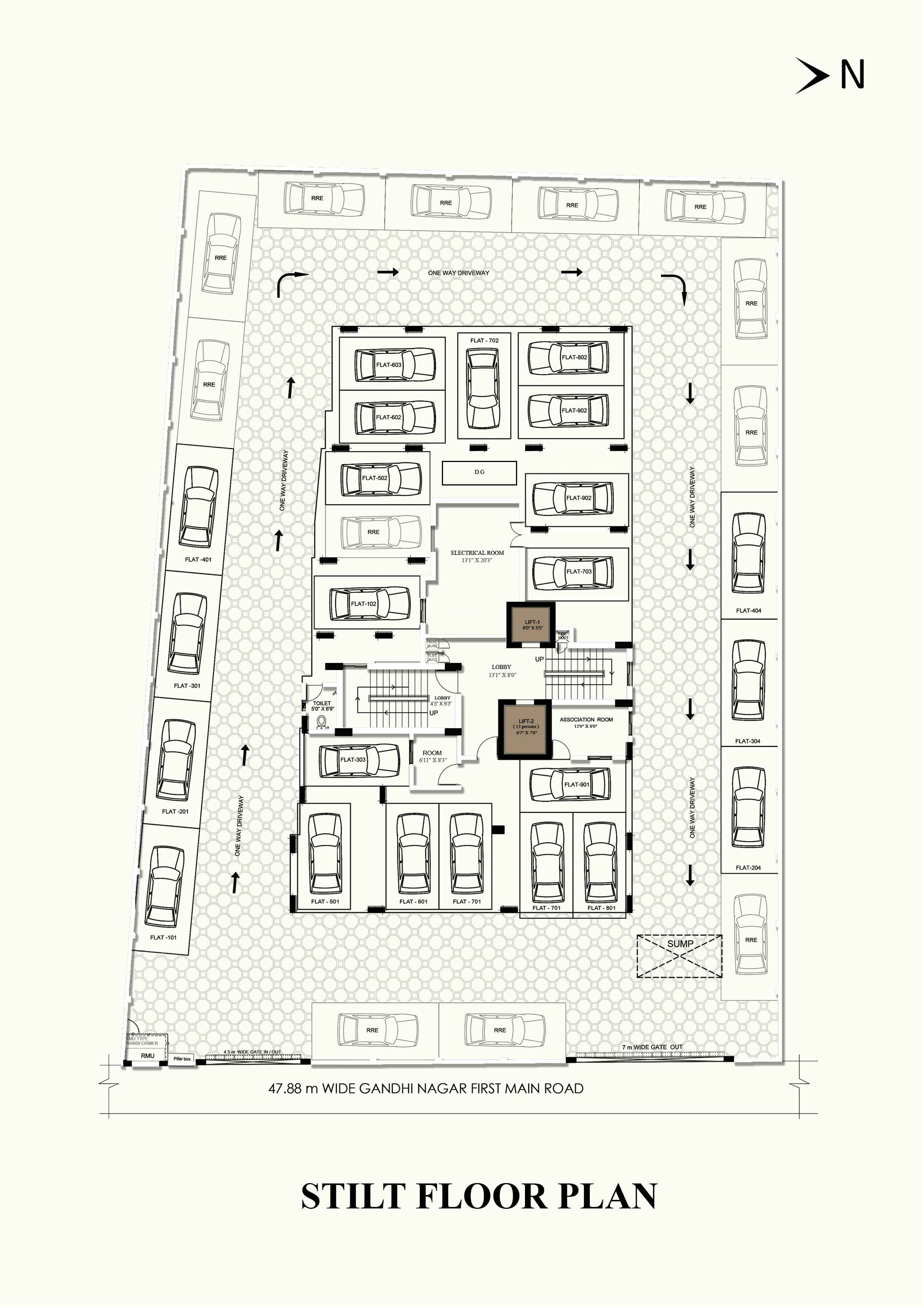 Stilt Floor Plan